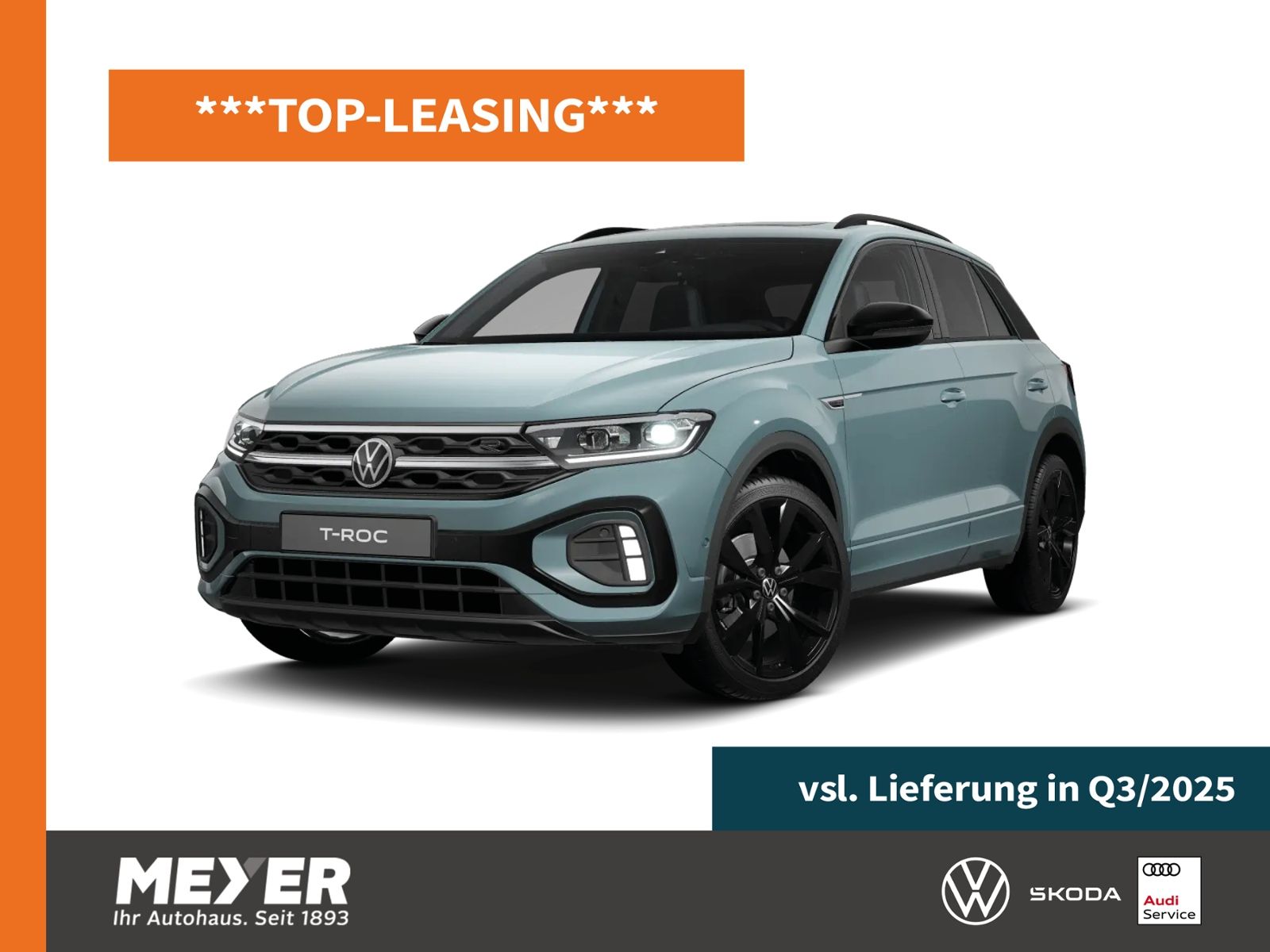 Fahrzeugabbildung Volkswagen T-Roc R-Line 1.5 TSI DSG *Black Style, AHK,Panor