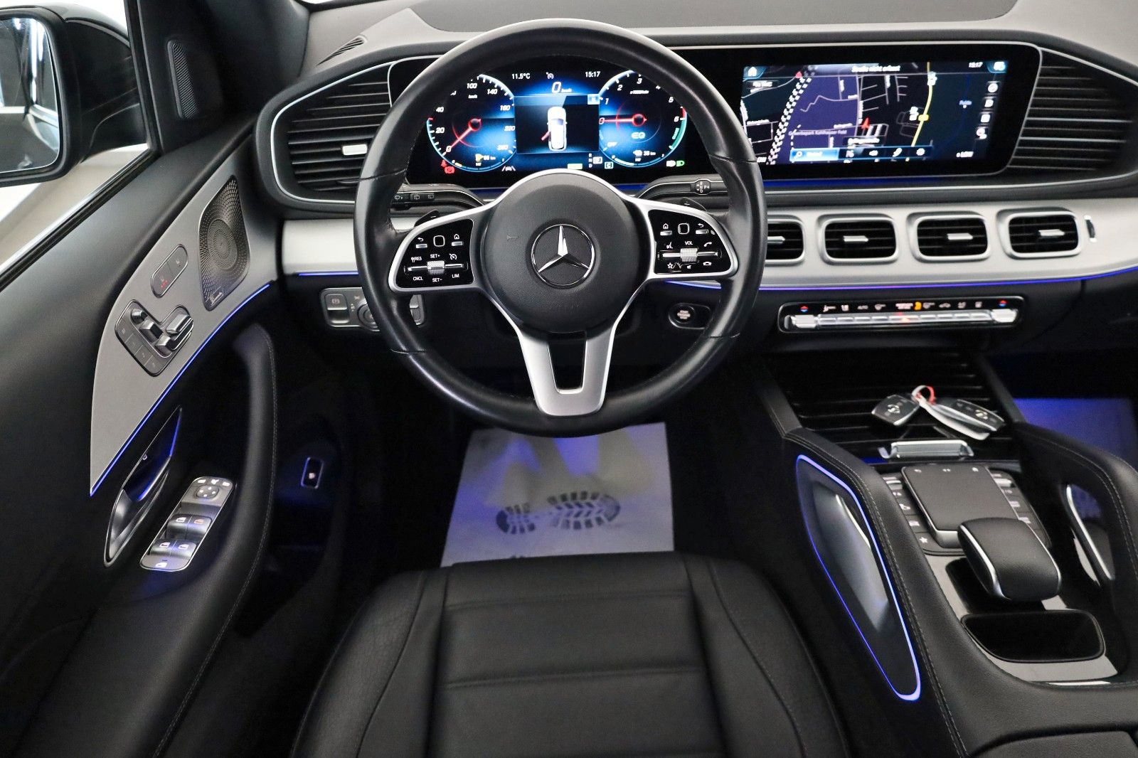 Fahrzeugabbildung Mercedes-Benz GLE 350de 4M Leder,Navi,LED,360°,Burmester,PanD.