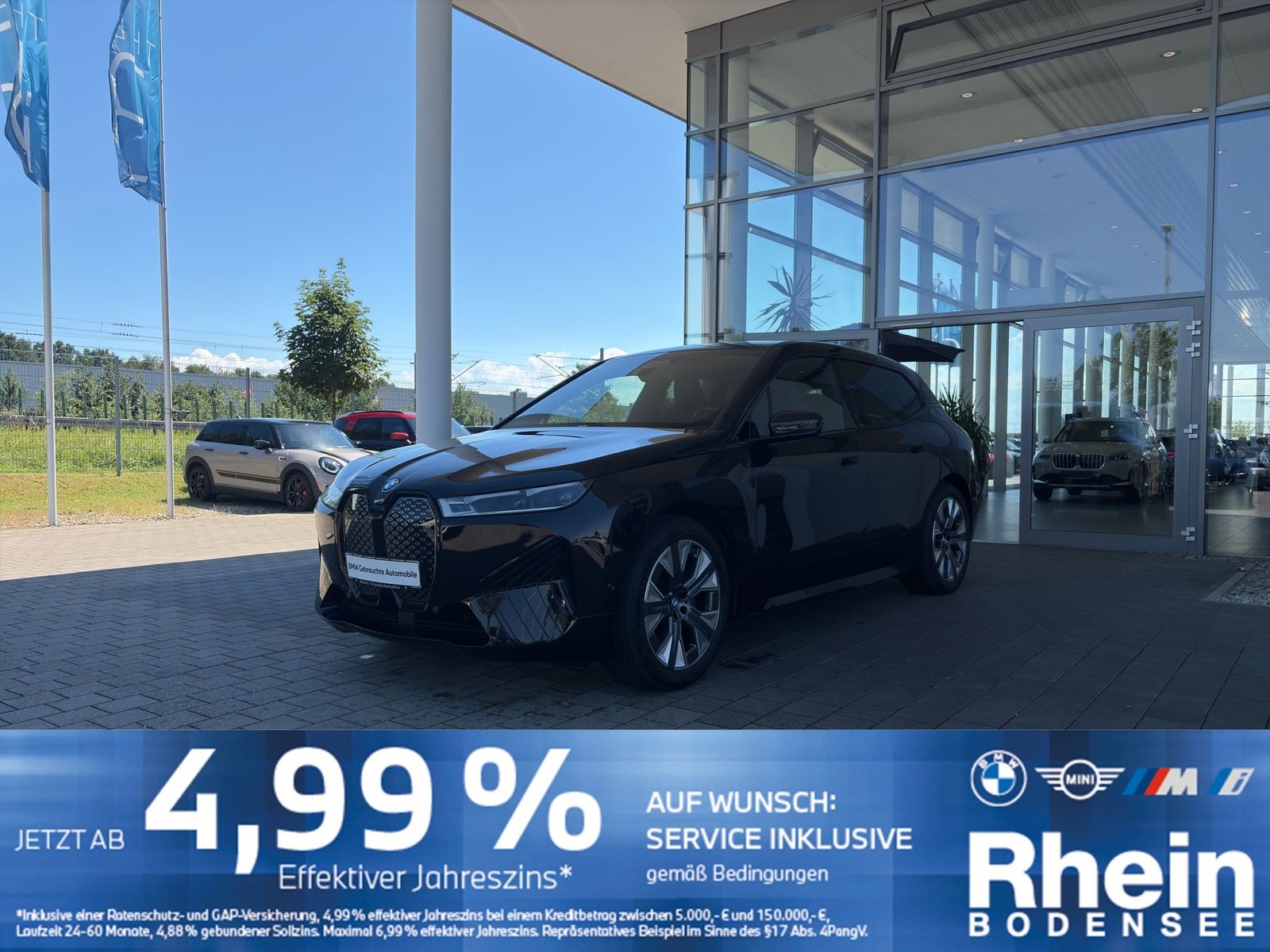 BMW iX xDrive40 Sportpaket AHK ACC H&amp;K 360° Laser
