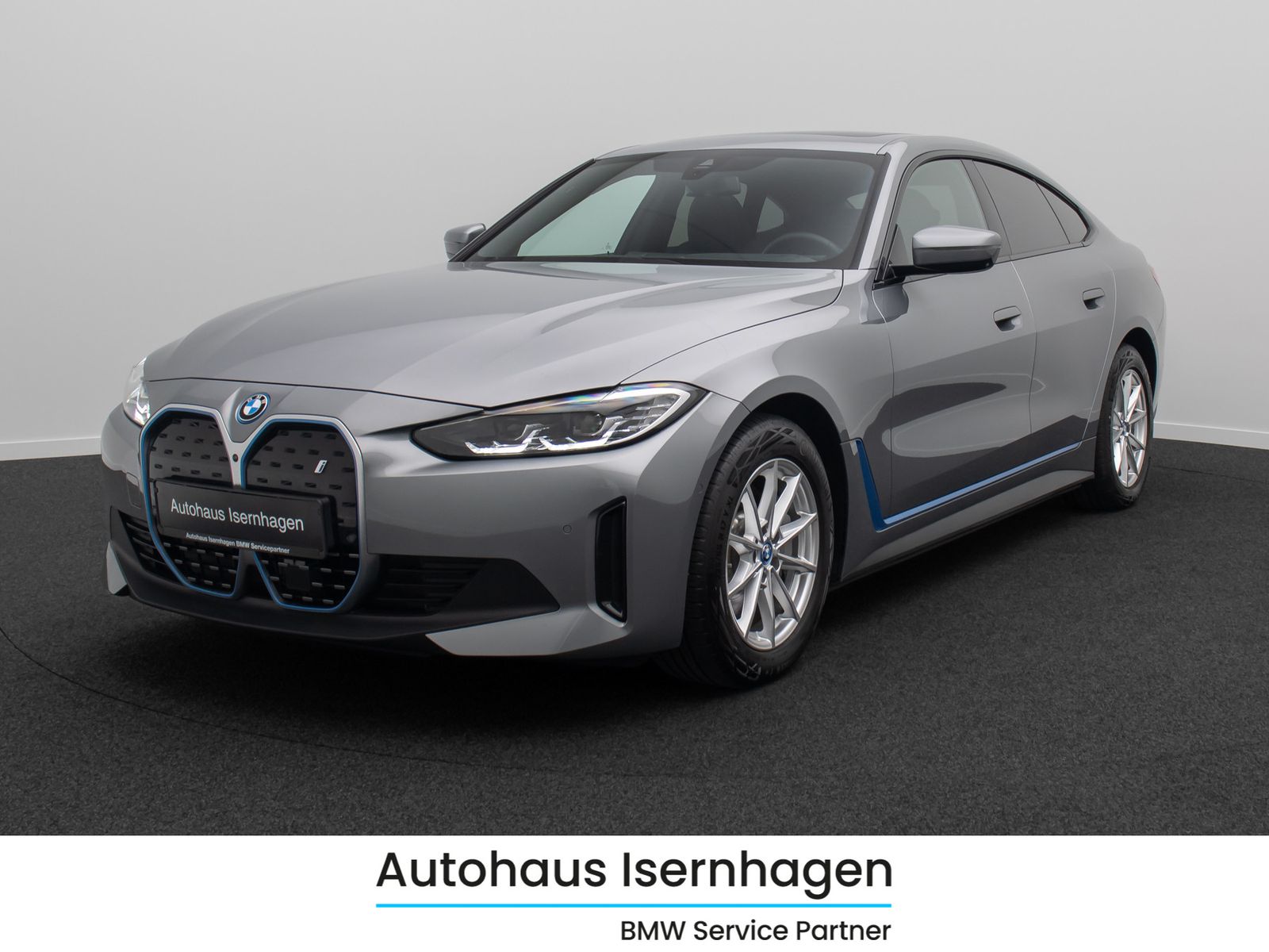 Fahrzeugabbildung BMW i4 eD40 GC Glasdach HiFi 360&deg; Alarm HUD AHK DAB