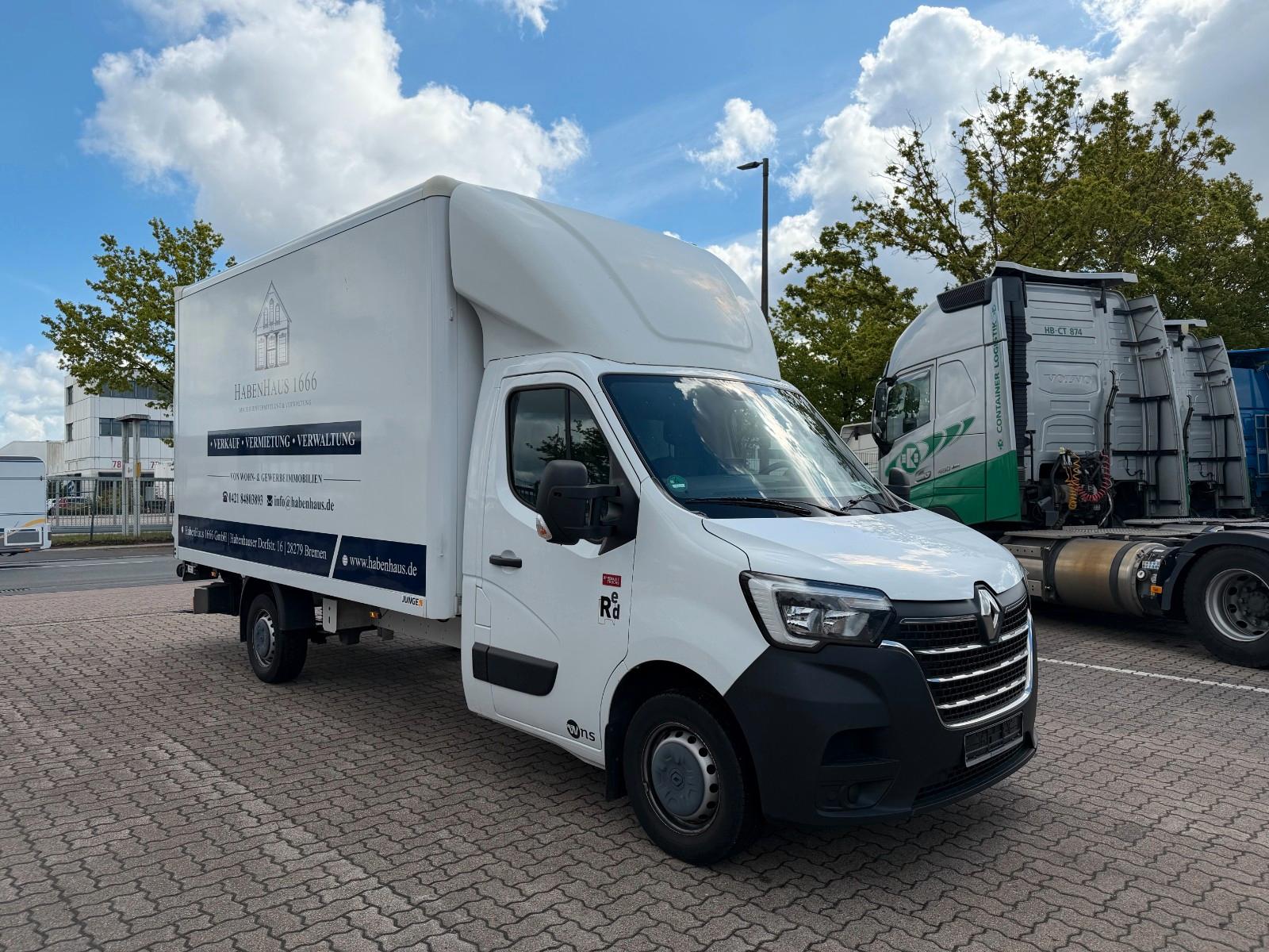 Renault Master Koffer / Kasten mit Ladebordwand