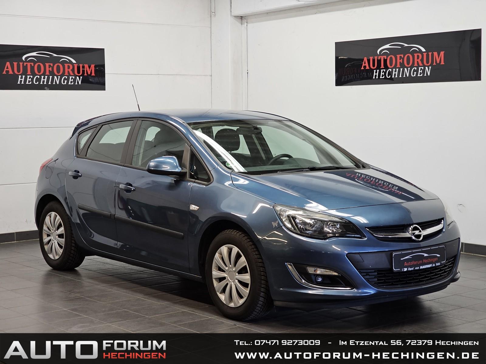 Opel Astra J 5-trg. 1.Hand Fahrradträg.NUR 63.000 km