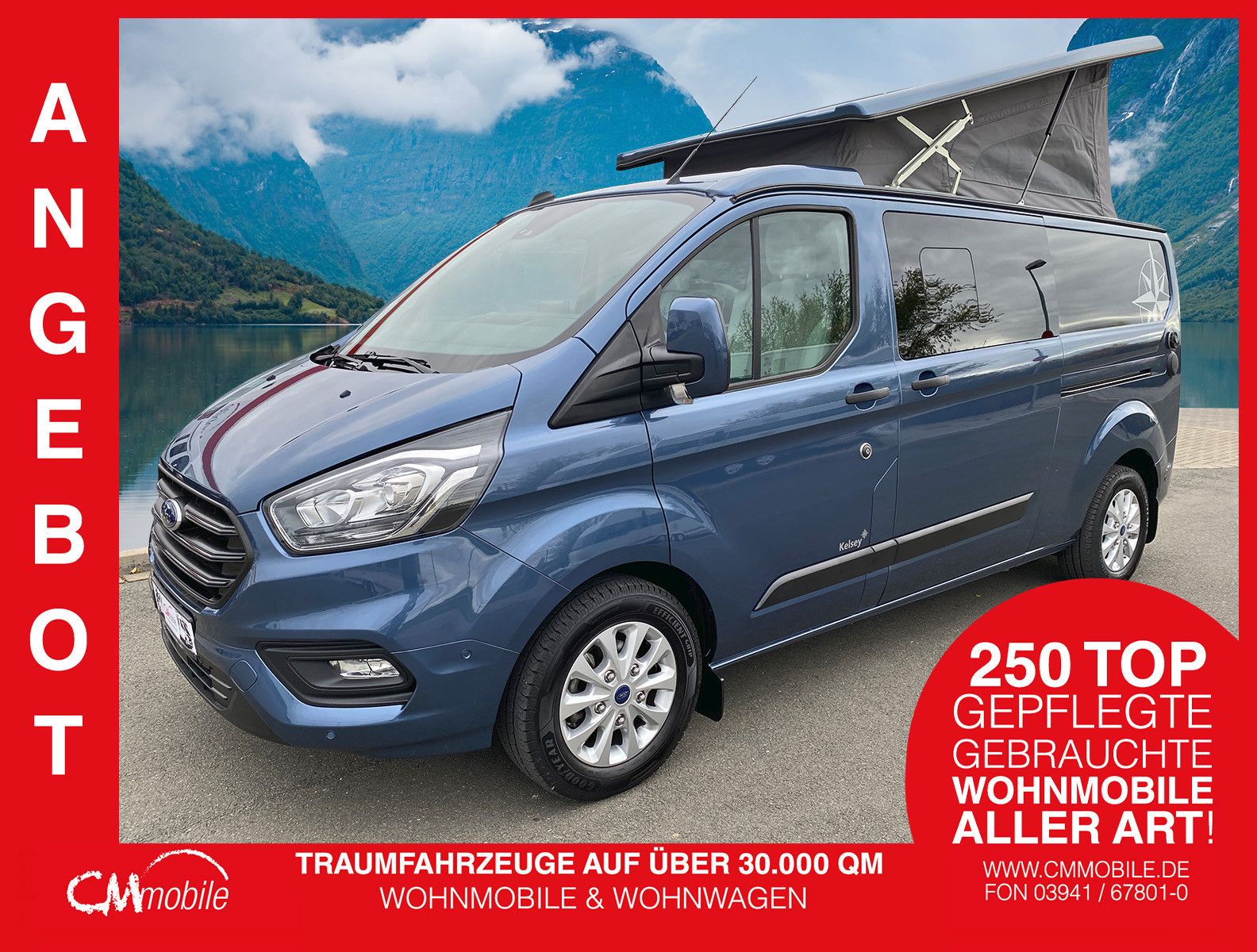 Westfalia
 Kelsey - Automatik - WC - Aufstelldach - 1. Hand
