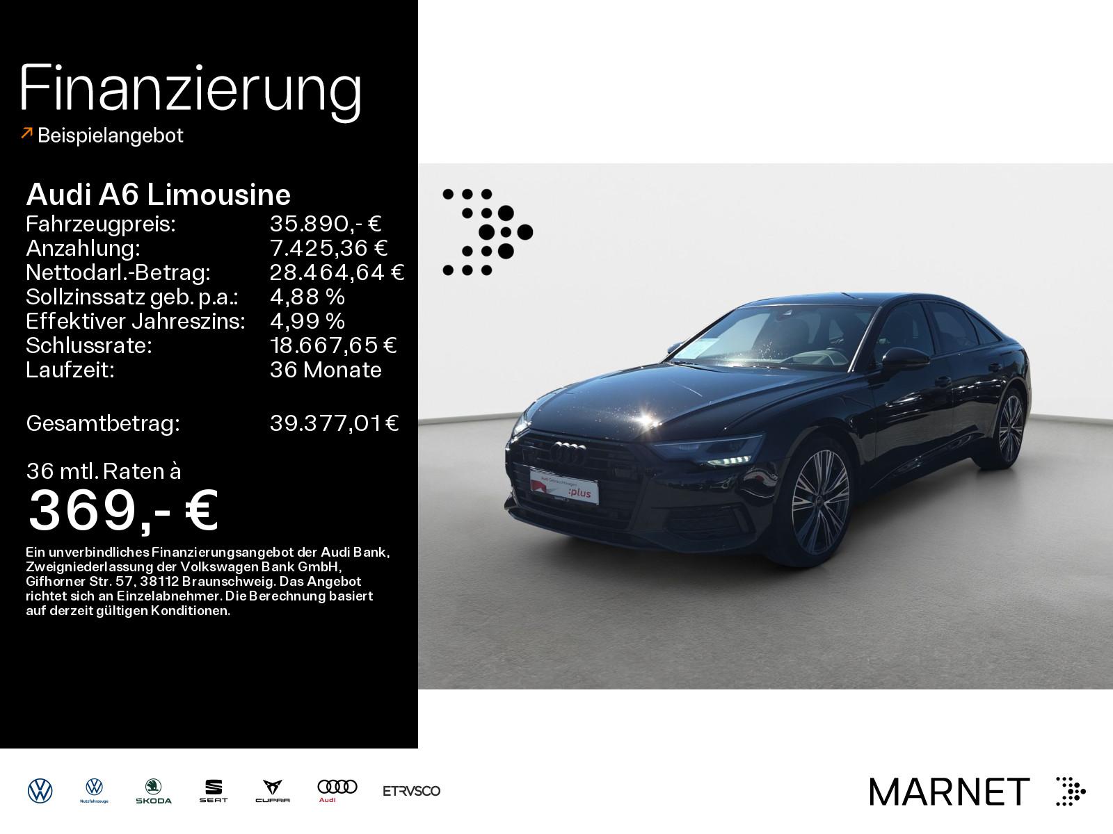 Audi A6 Limousine S line design 45 TDI quattro*Pano*H