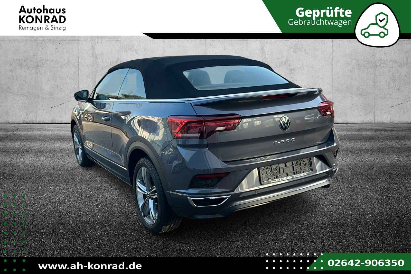 Fahrzeugabbildung Volkswagen T-Roc Cabriolet R-Line*KAMERA*CABRIO*