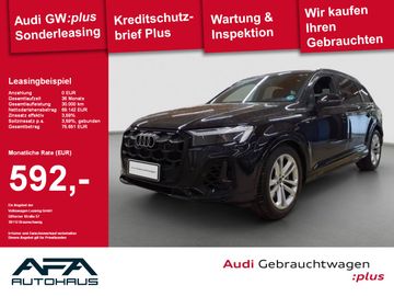 Audi Leasingangebot: Audi Q7 55 TFSI quattro tiptr. S-Line*Luft*AHK*Pano