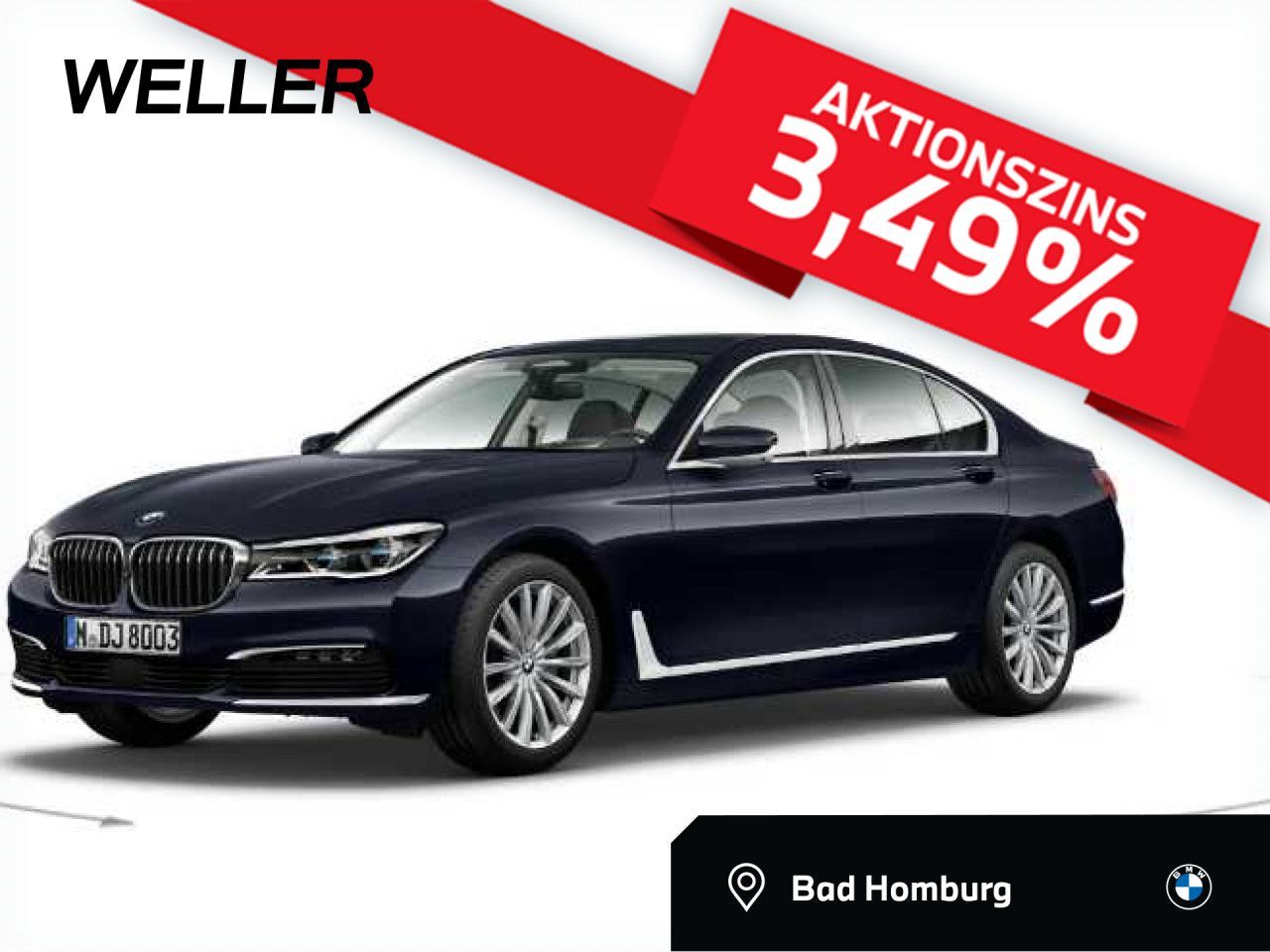 BMW 740d xDrive GSD,Sthz,HUD,H/K,DA+,Laser,360,PA
