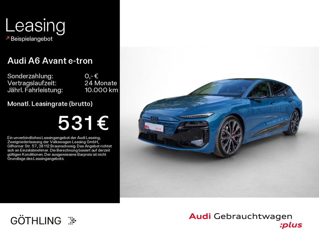Audi A6 Avant e-tron performance B&O*Pano*HuD*Air*360