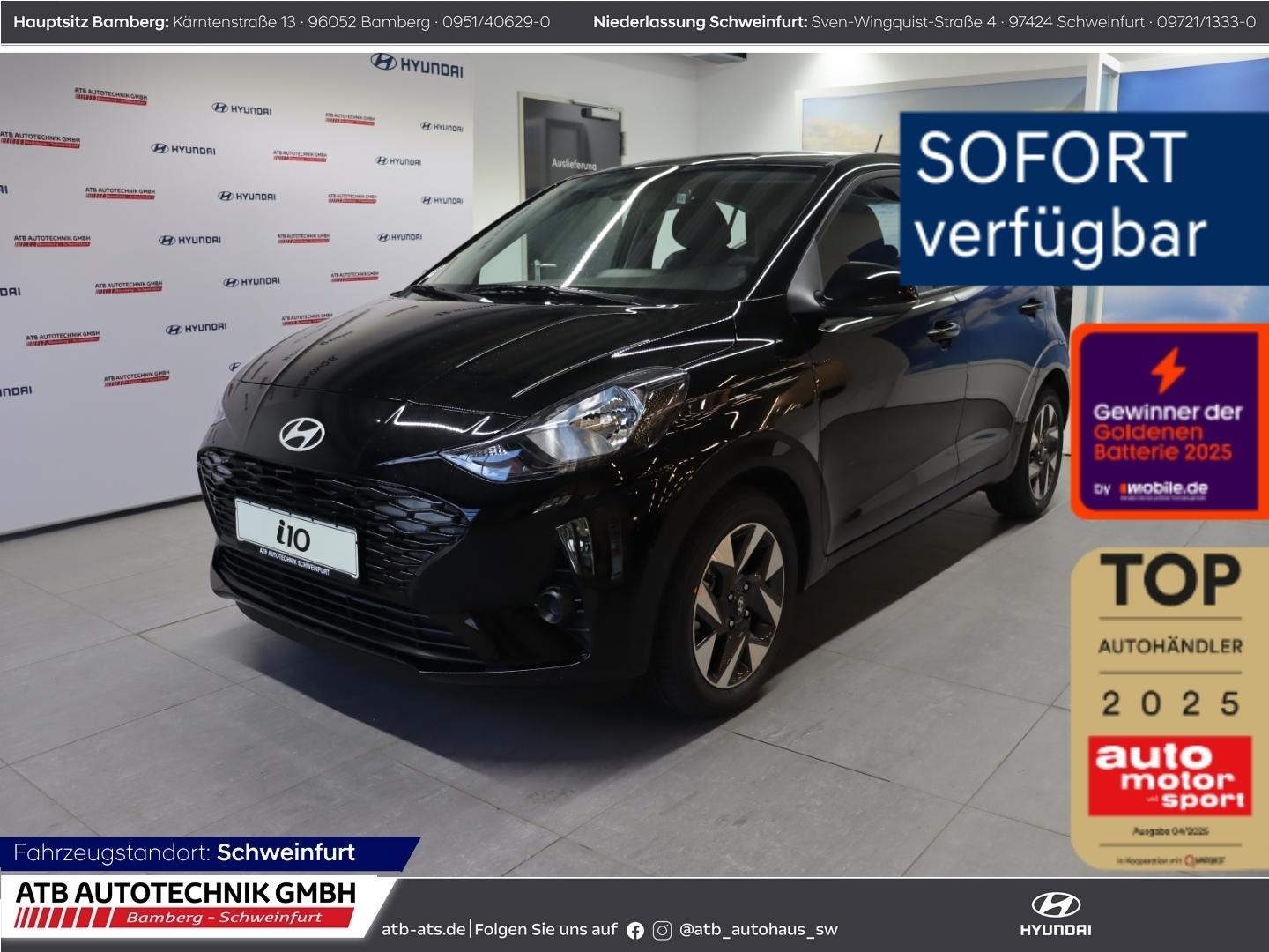 Hyundai i10 Trend MY25 1.0 Benzin 63 PS 5-MT 2WD Navi Ap