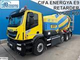 Iveco Stralis 400 CNG 8x2, EURO 6, Retarder, CIFA 9m3, - Betonpumpe Cifa
