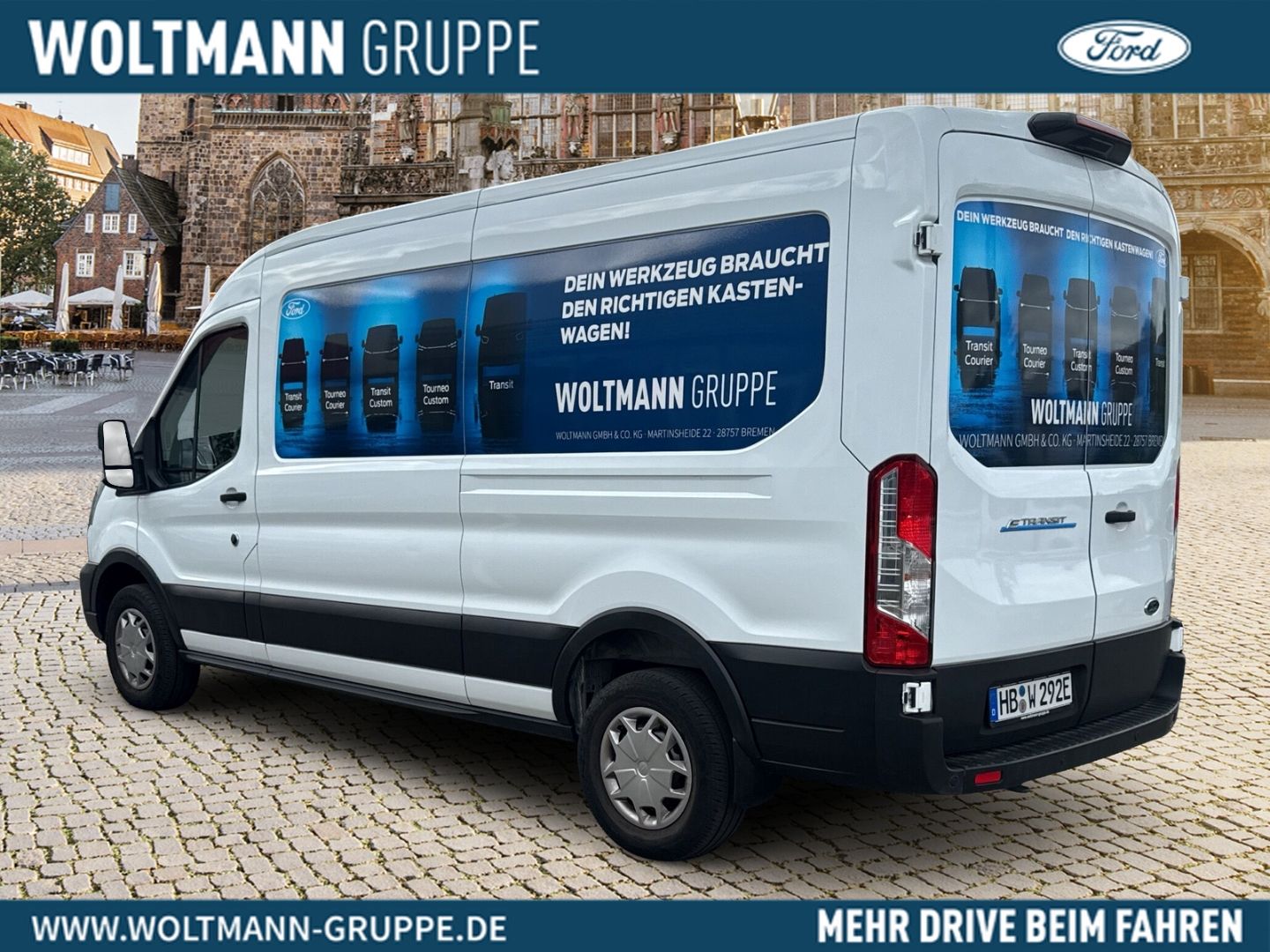 Fahrzeugabbildung Ford Transit Kasten E 350 L3 Trend Elektromotor