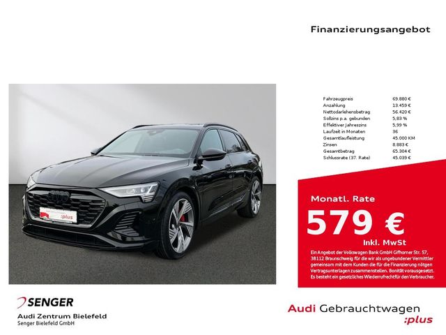 Audi Q8 e-tron 55 S line black style quattro Matrix