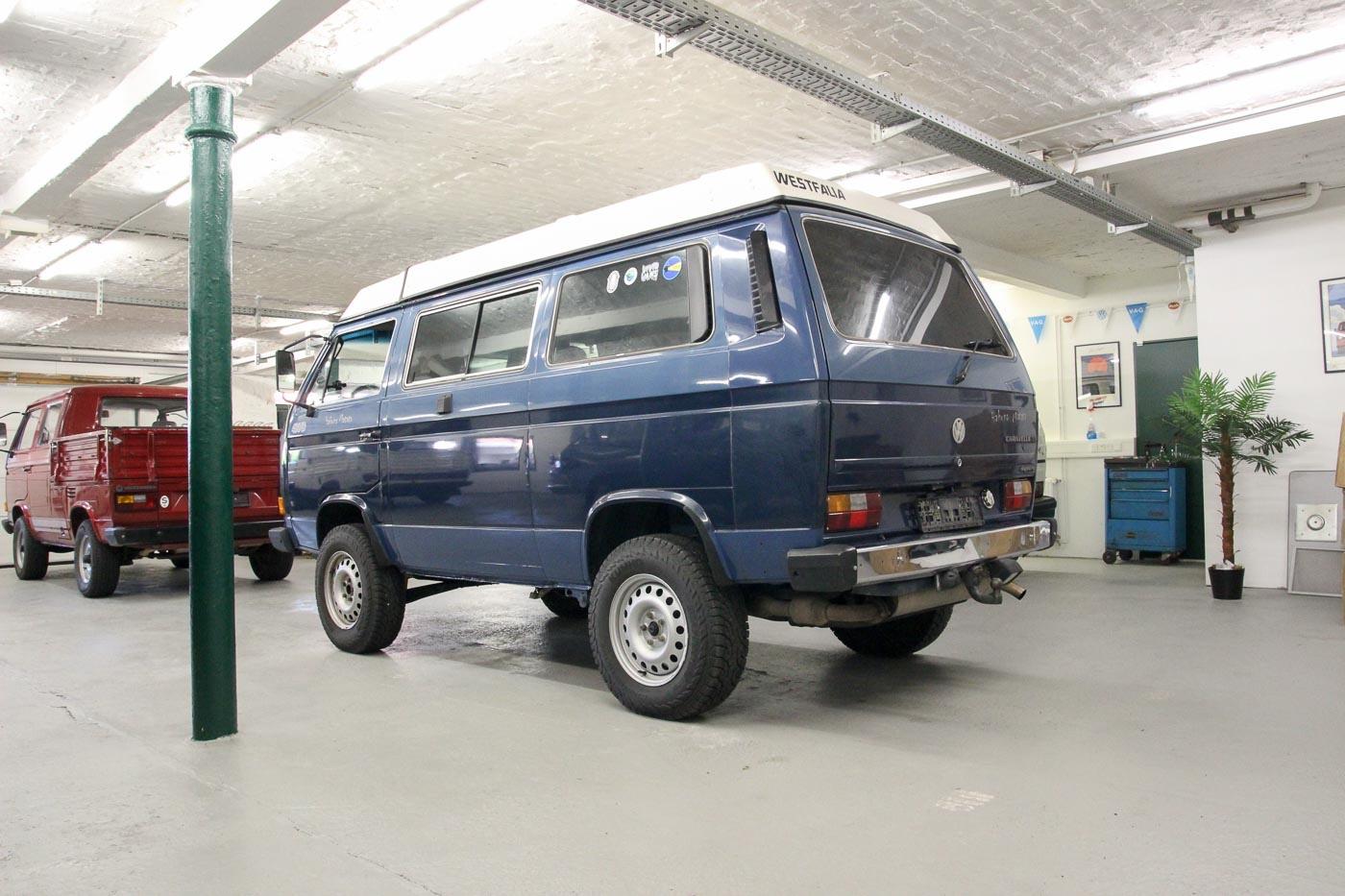 Volkswagen T3 Westfalia Syncro Mosaik 2 Sperren, ZSA, AAZ