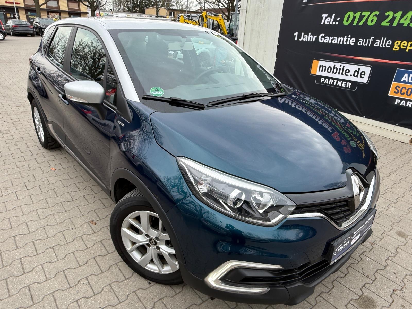 Renault Captur Limited-Automatik-Garantie-Scheckheftgepf