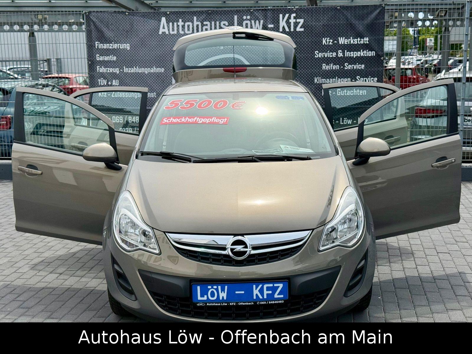 Opel Corsa D Active TÜV 02.2028 SCHECKHEFT ALLWETTER
