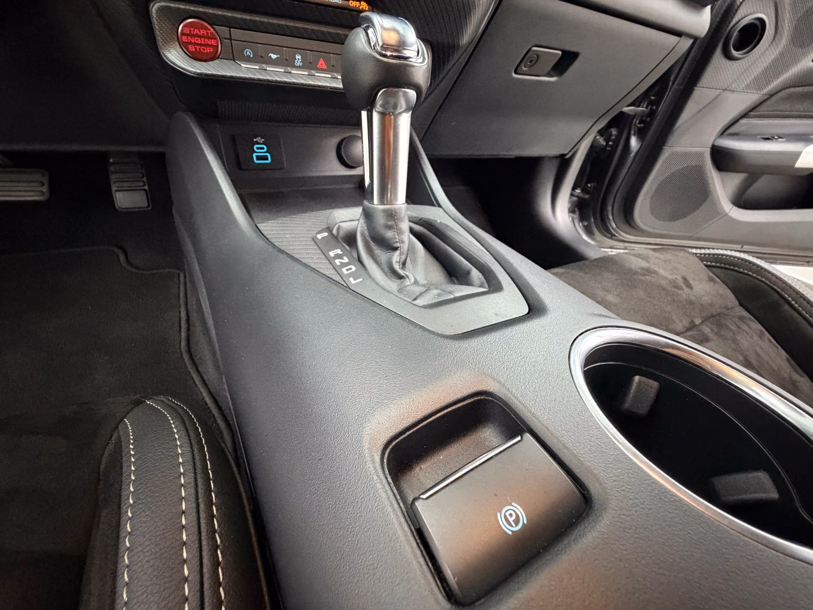 Ford Mustang Eco 2.3 Carbonized Grey/Duplex AGA/Perfo, миниатюра 27