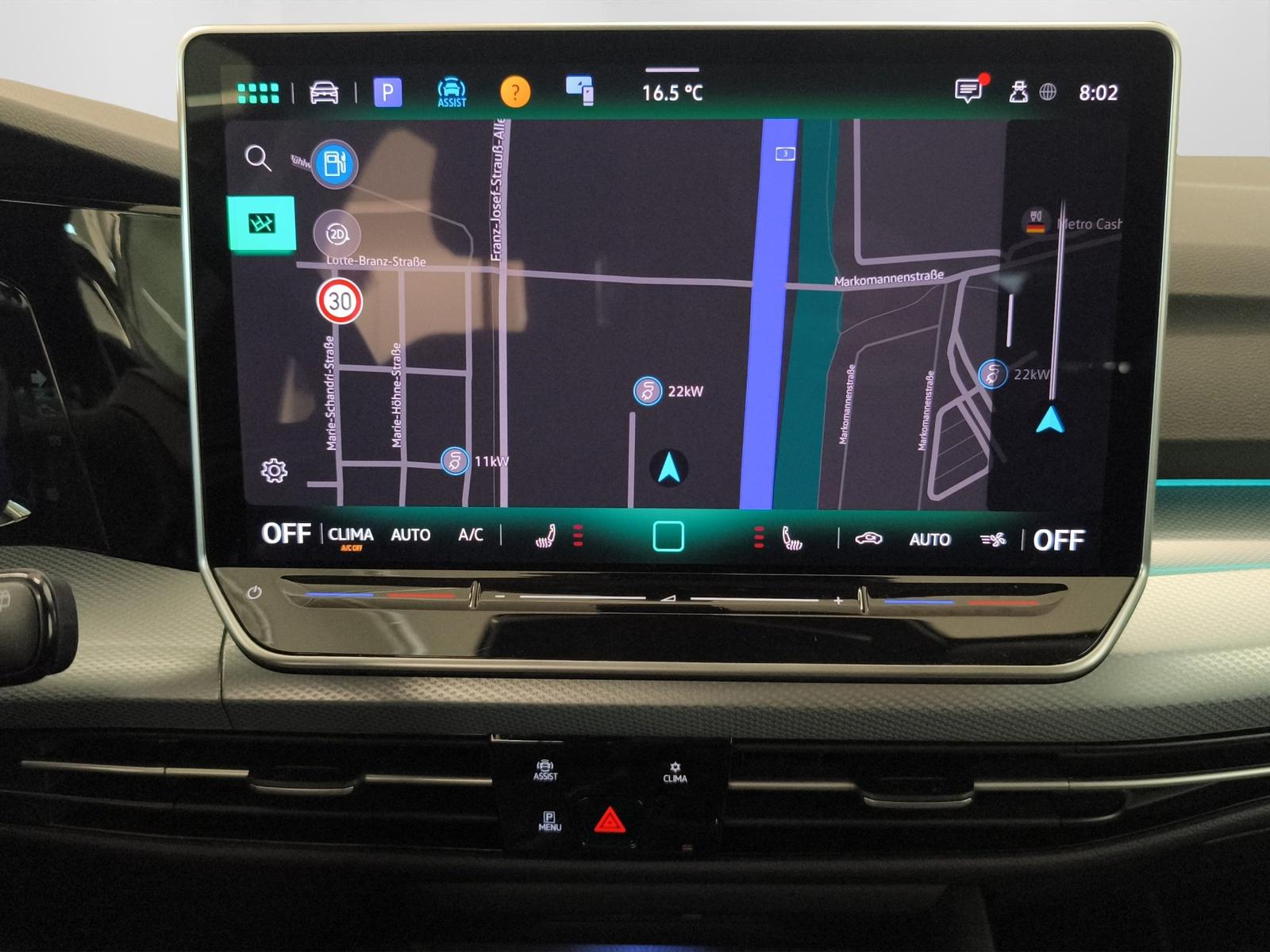 Volkswagen Golf 8 1.5 eTSI DSG Goal IQ-LIGHT ACC AHK PDC KA, миниатюра 15