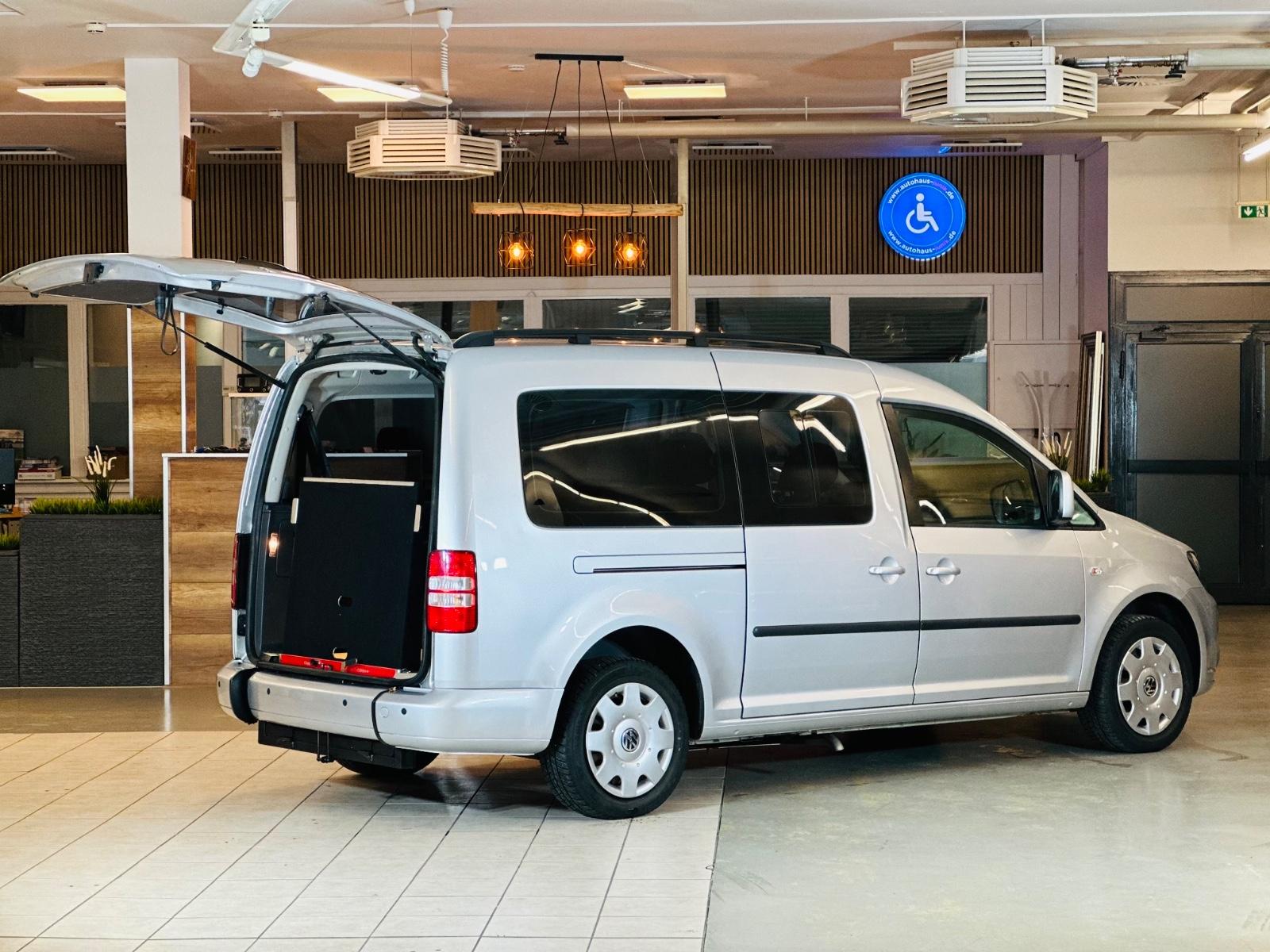 Volkswagen Caddy Maxi-Behindertengerecht-Rampe-