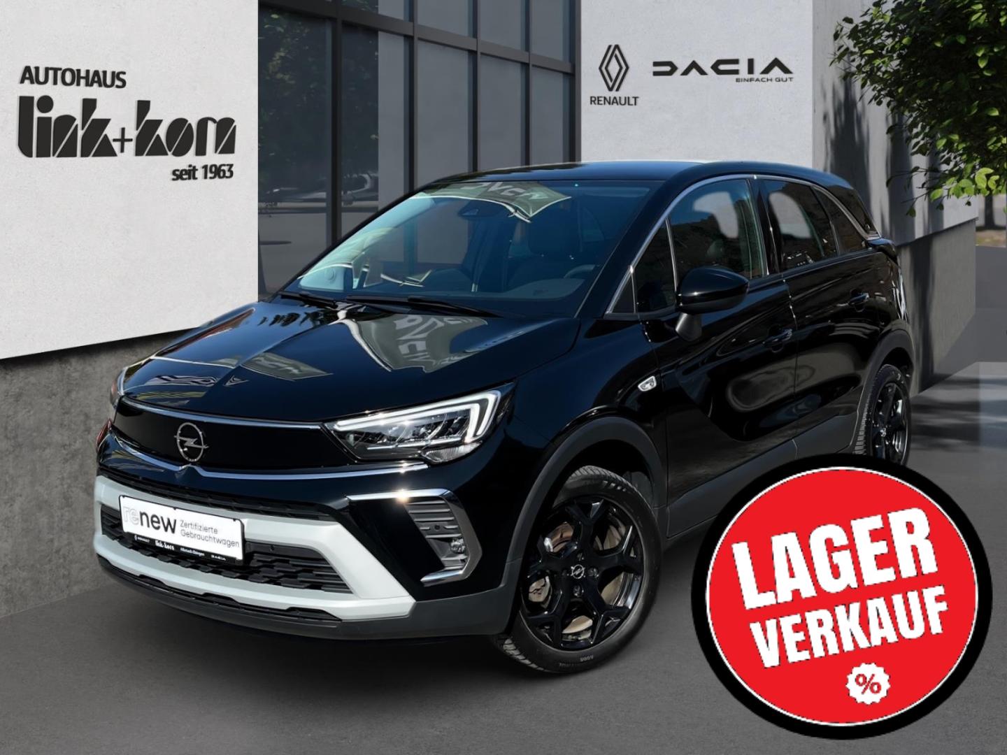 Opel Crossland Elegance 1.2 Turbo AHK-abnehmbar LED A