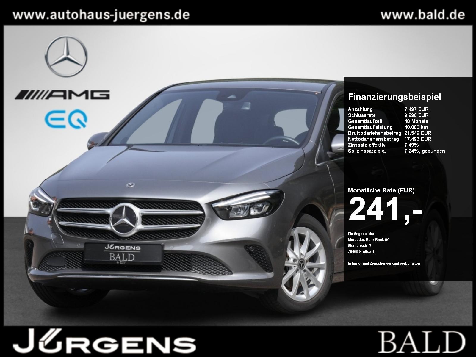 Mercedes-Benz B 200 4M Progressive/AHK/LED/Kamera/Tempomat/17'