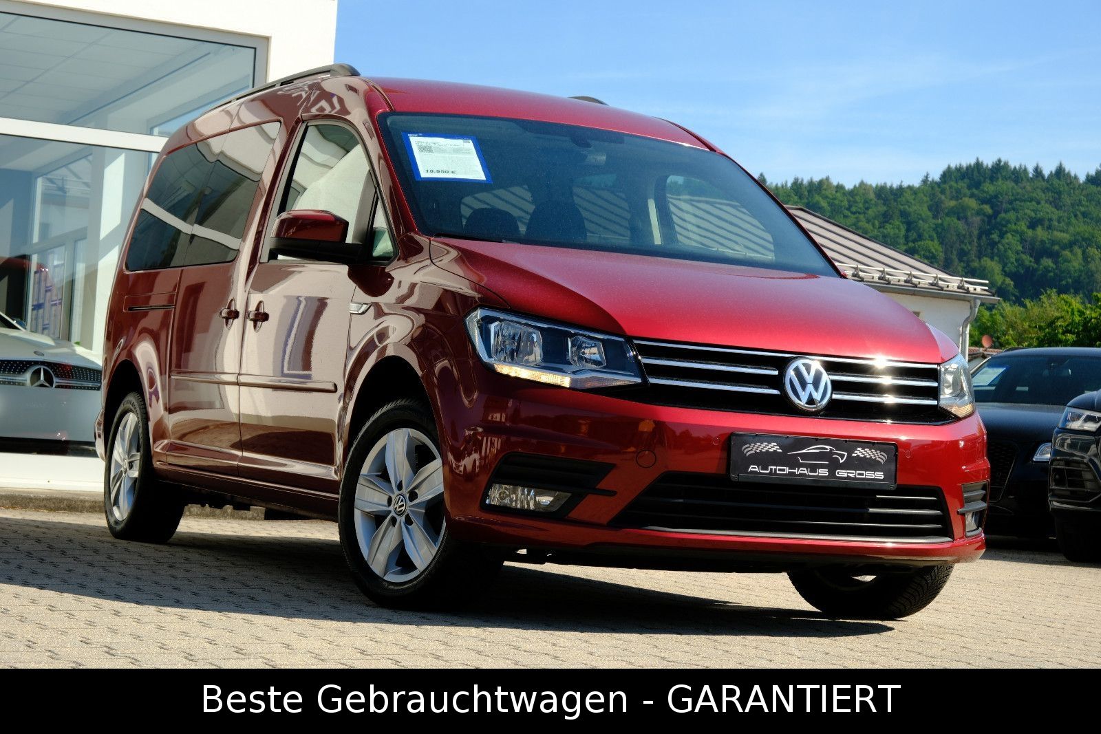 VW Caddy 2,0TDI DSG Maxi " 7 SITZE " AHK " KLIMAAUT