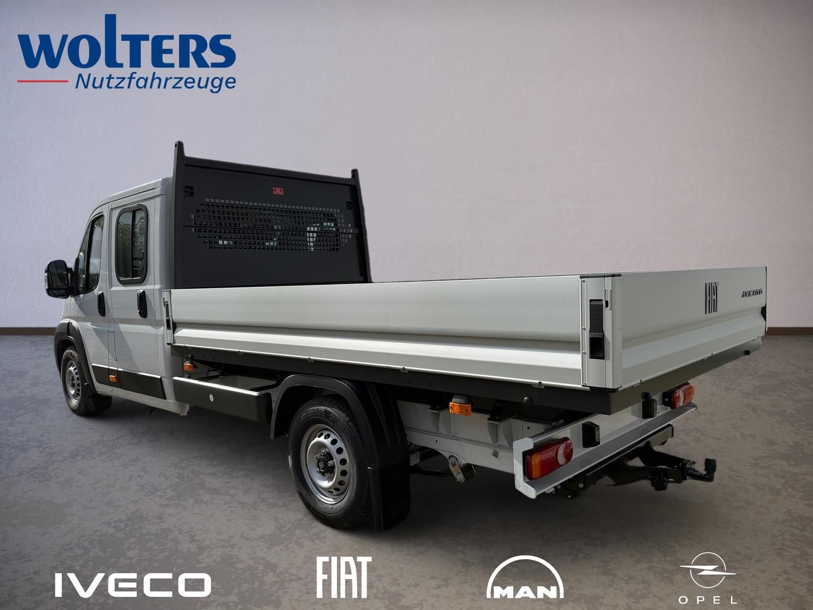 Fahrzeugabbildung Fiat Ducato Maxi L4 Doka Pritschenwagen 140 MT6