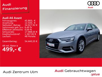 Audi Leasingangebot: Audi A6 Avant advanced 45 TFSI AHK LEDER 360° 5J.GAR.