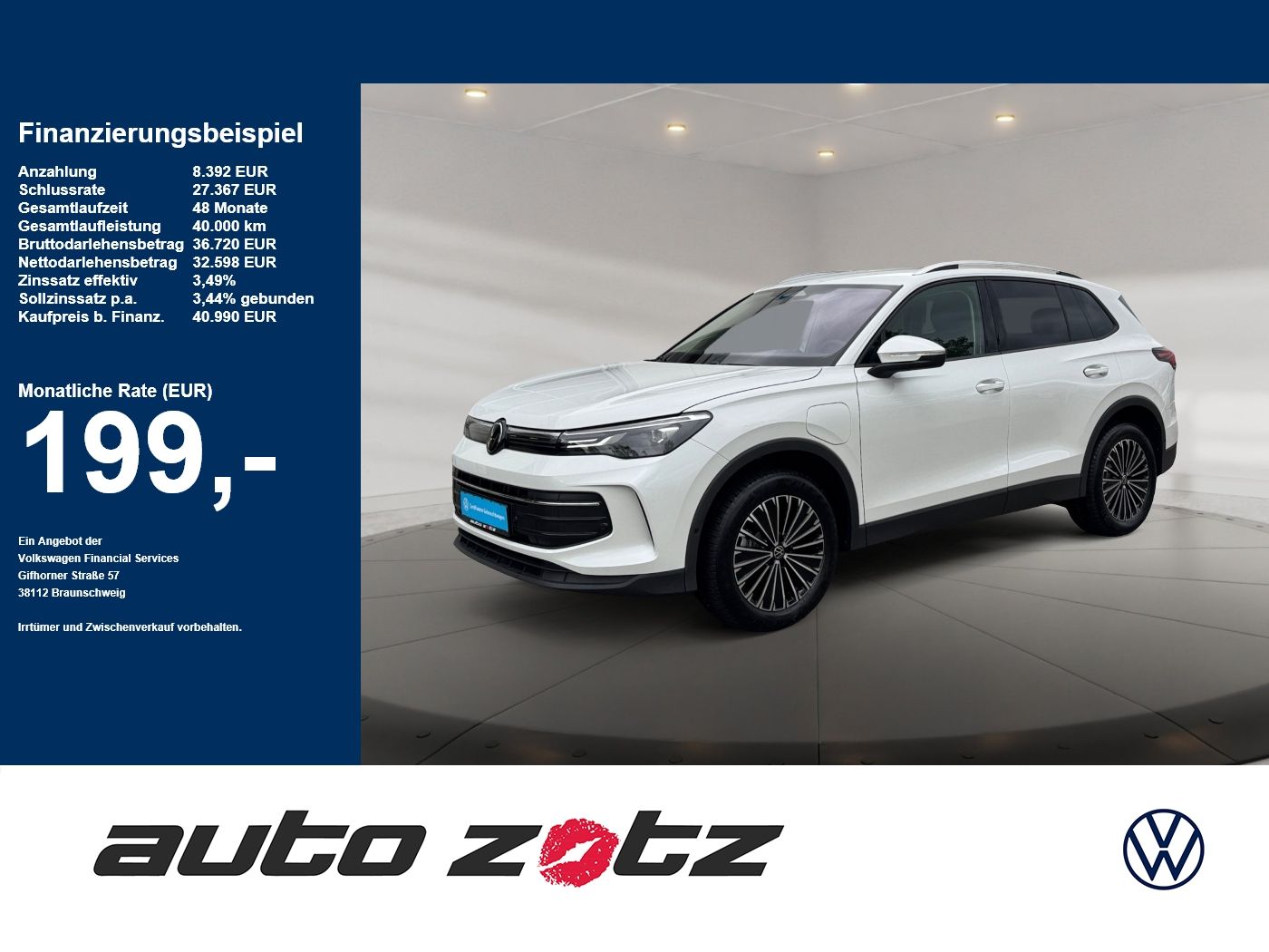 Volkswagen Tiguan Life 1.5 TSI eHybrid Kam.,Virtual,ACC,LED