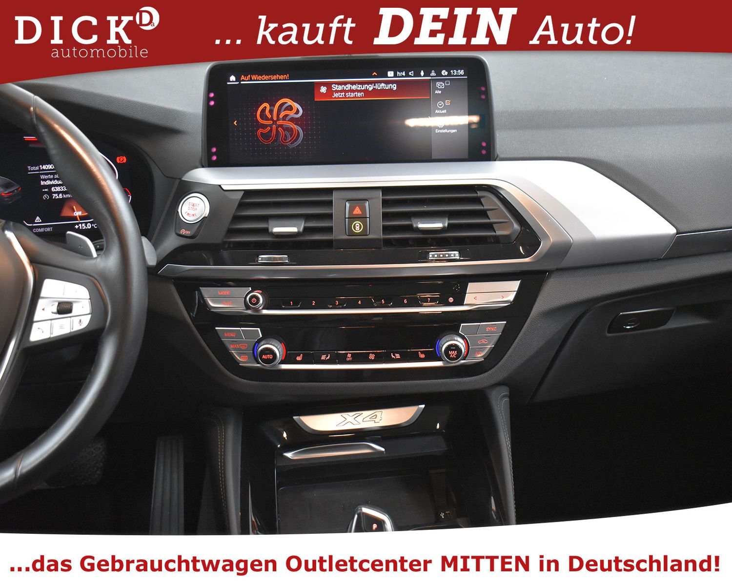 Fahrzeugabbildung BMW X4 xDr 30d Advan STANDHZ+MEMPO+KAM+AHK+ACC+VIRTU