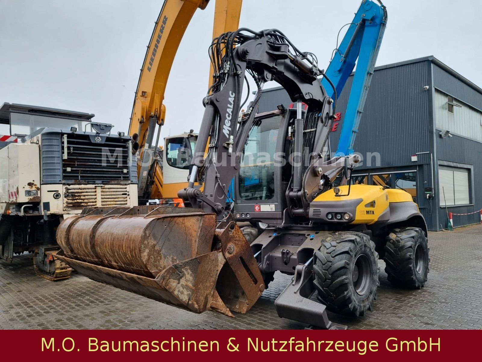 Fahrzeugabbildung MECALAC 12 MTX  /VSA / ZSA / Knickarm/ AC / 3in1 / Gabel
