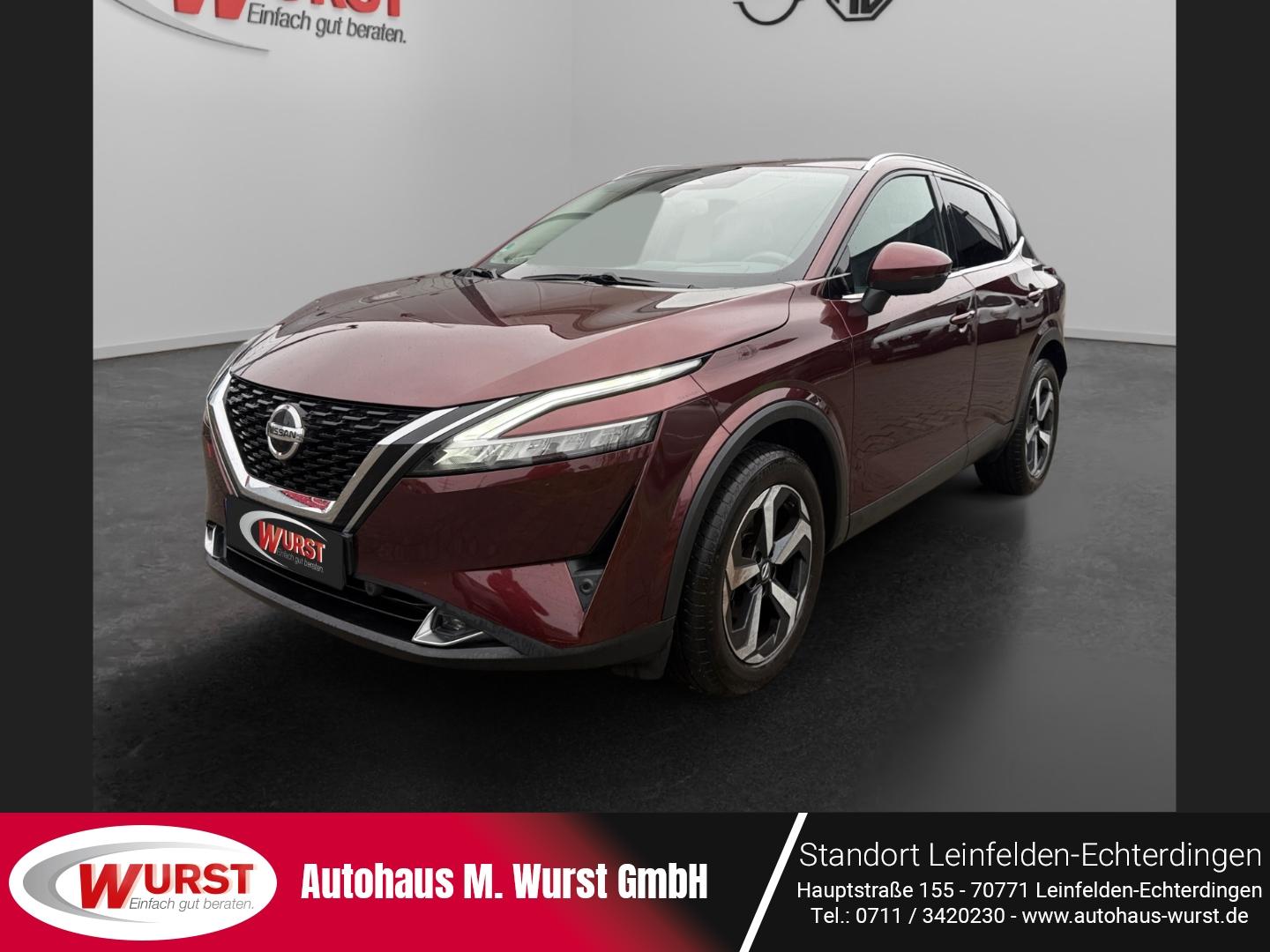Nissan Qashqai N-Connecta 1.3 DIG-T MHEV 140 PS HUD Nav