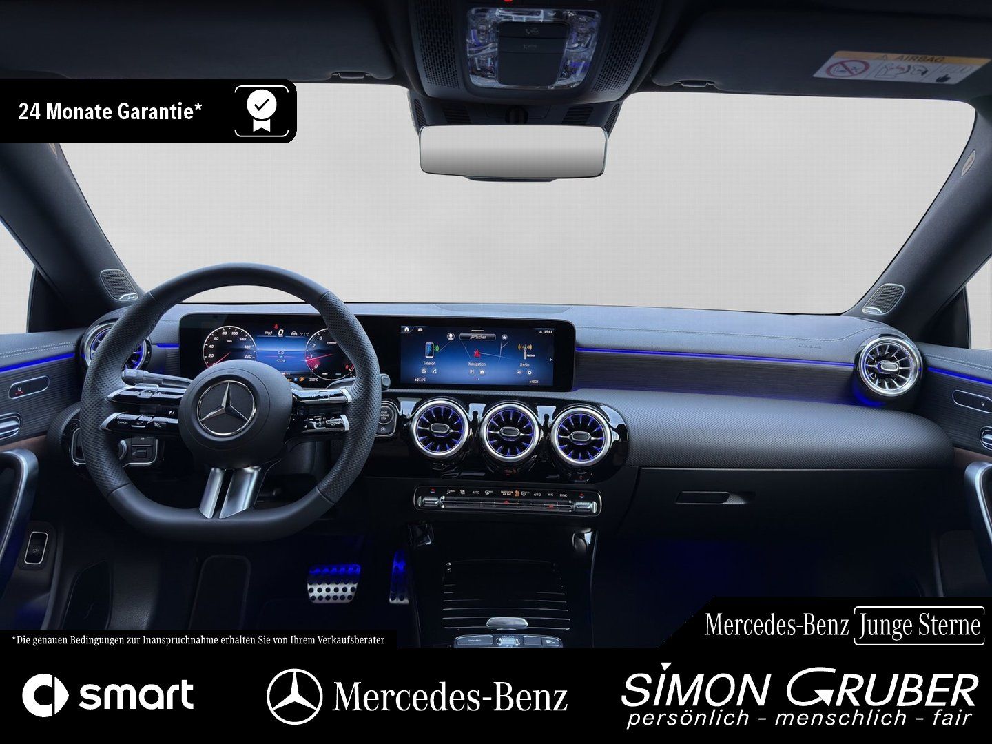 Fahrzeugabbildung Mercedes-Benz CLA 250 4M AMG Fahrass Burm MBeam Memory 360