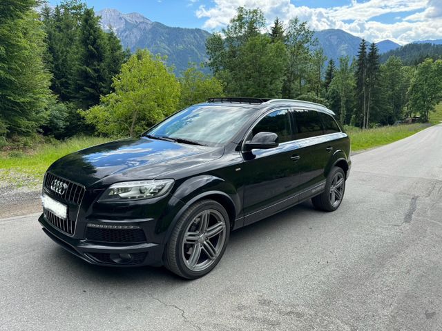 Audi Q7 Standheizung, AHK, 7 Sitze, Pano, S-Line