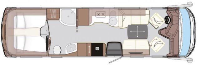 Concorde Charisma 910 LSI NEUER GRUNDRISS 