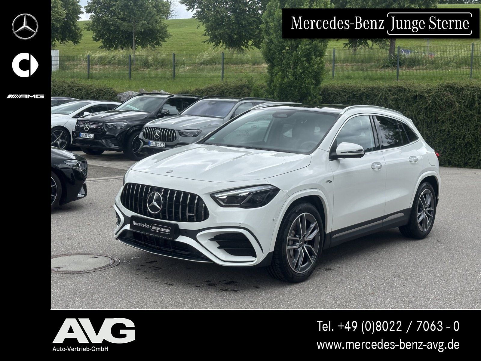 MERCEDES-BENZ AMG GLA 35 4M Pano AHK Std.Heizung MBEAM Adv.+