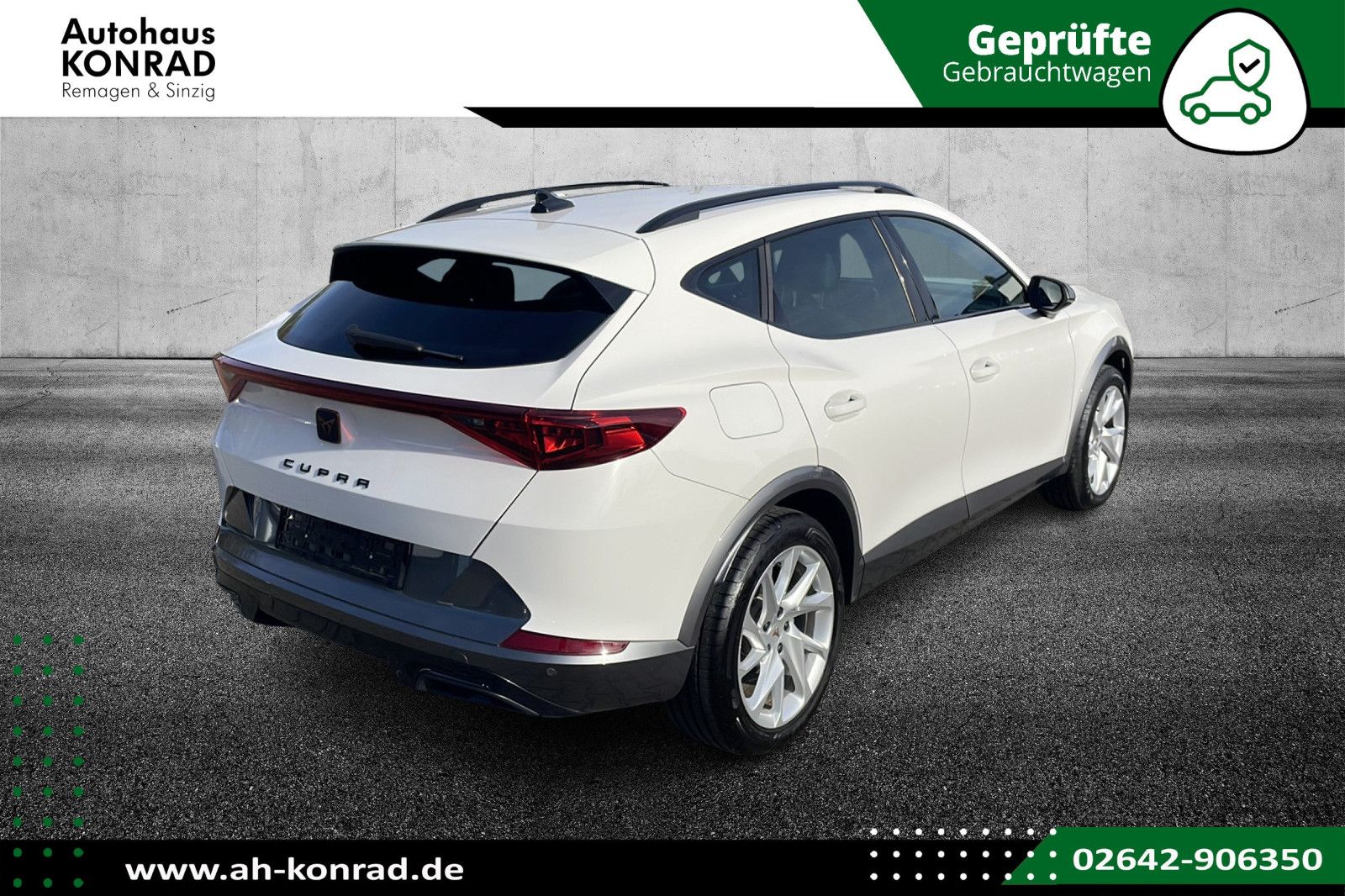 Fahrzeugabbildung CUPRA Formentor 1.4 TSI e-Hybrid-APP-LM-ACC