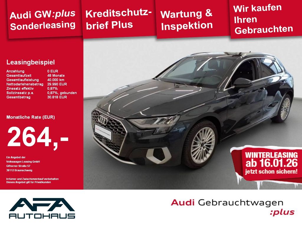 A3 Sportback 35 TFSI Advan. S tr. AHK*Smart.Int