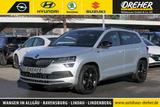 Skoda Karoq 2.0 TSI Sportline 4x4 Kamera/Pano/Navi/AHK - silberne Skoda Karoq