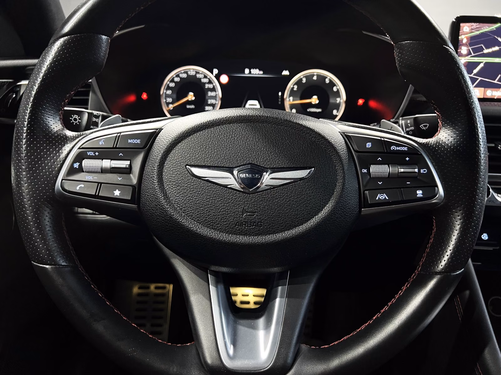 Genesis G70 2.0 T Plus Sport AUTOM PANO ACC CAR PLAY KA, миниатюра 23