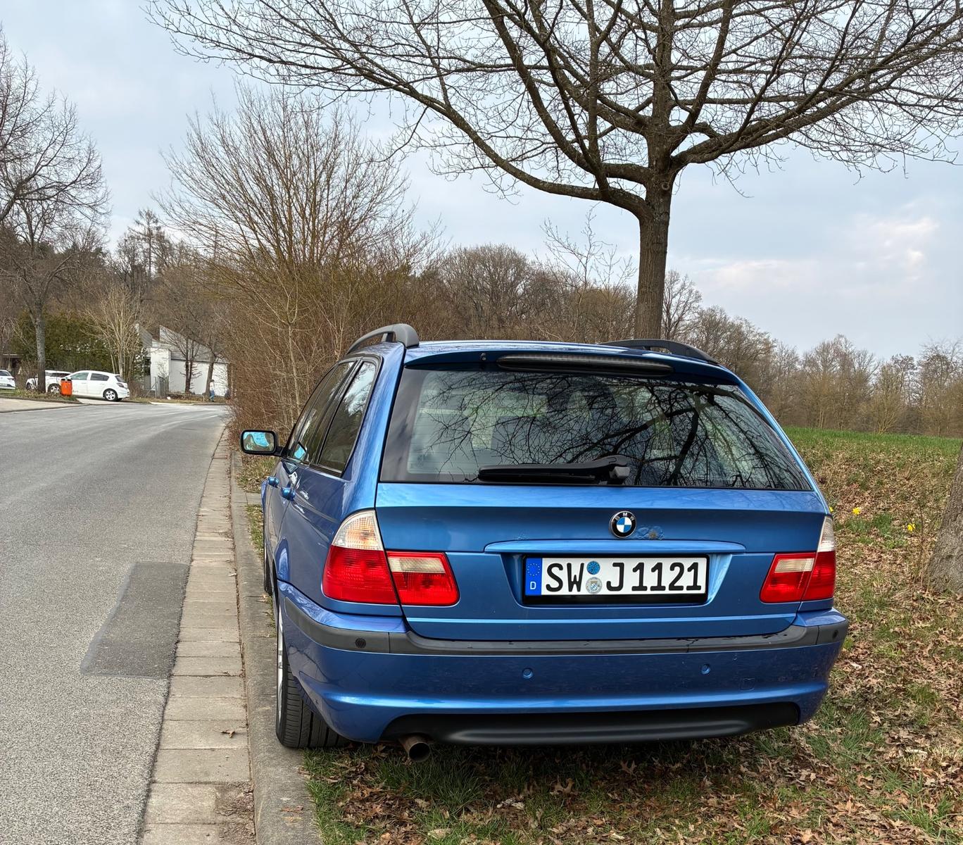 BMW 318 2005 — rear view