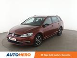 Volkswagen Golf VII 1.0 TSI IQ.DRIVE*NAVI*ACC*PDC* - mit Benzin-Antrieb: Rot, Kombi