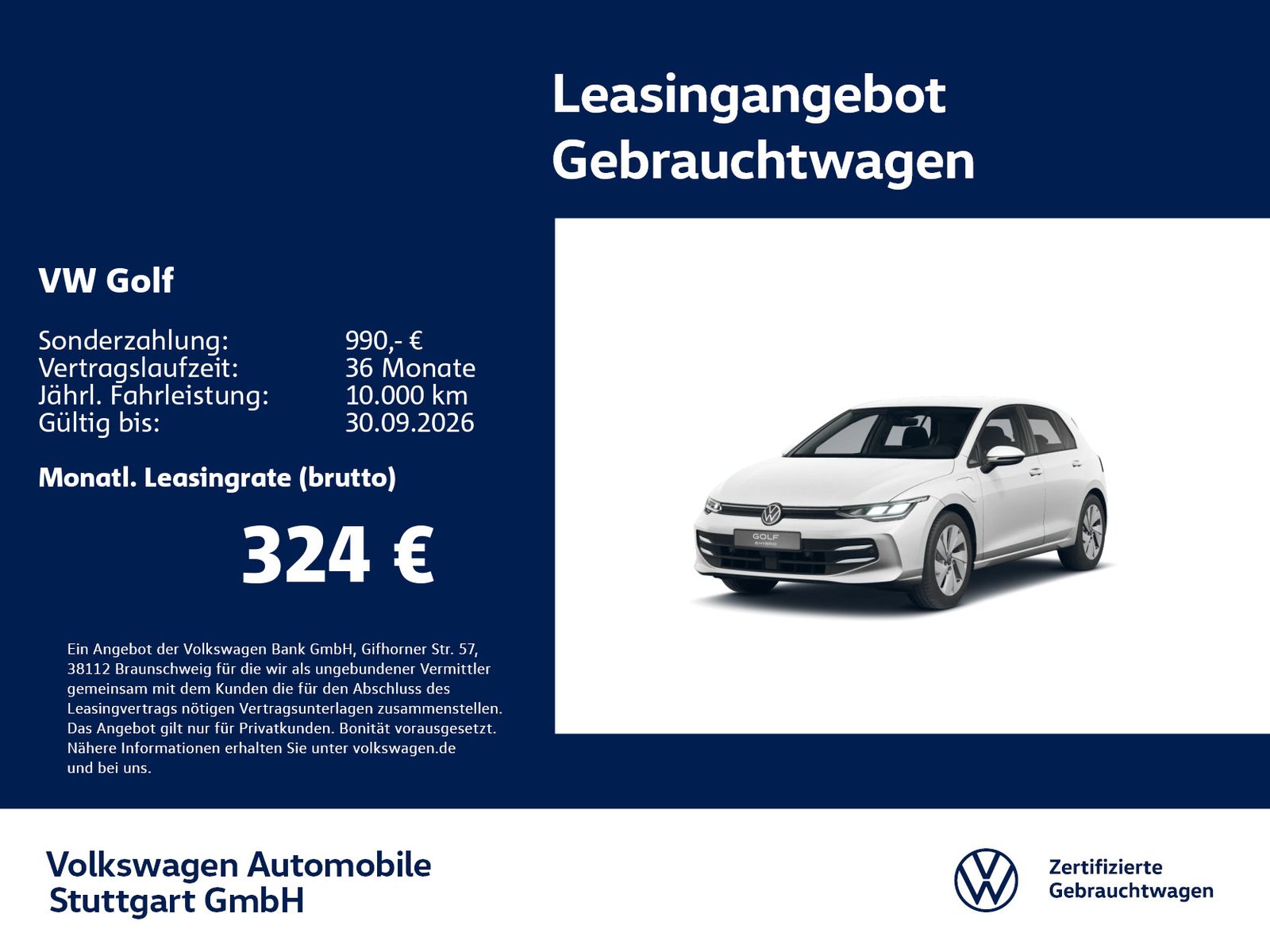 Volkswagen Golf Life 1.5 TSI Hybrid DSG Navi Kamera ACC LED
