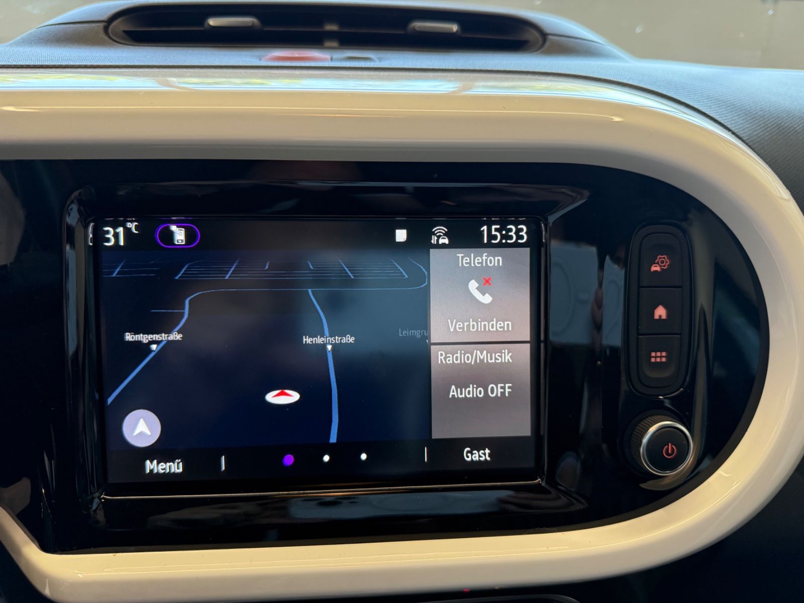 Fahrzeugabbildung Renault Twingo Techno Electric, Navi, Rückfahrkamera