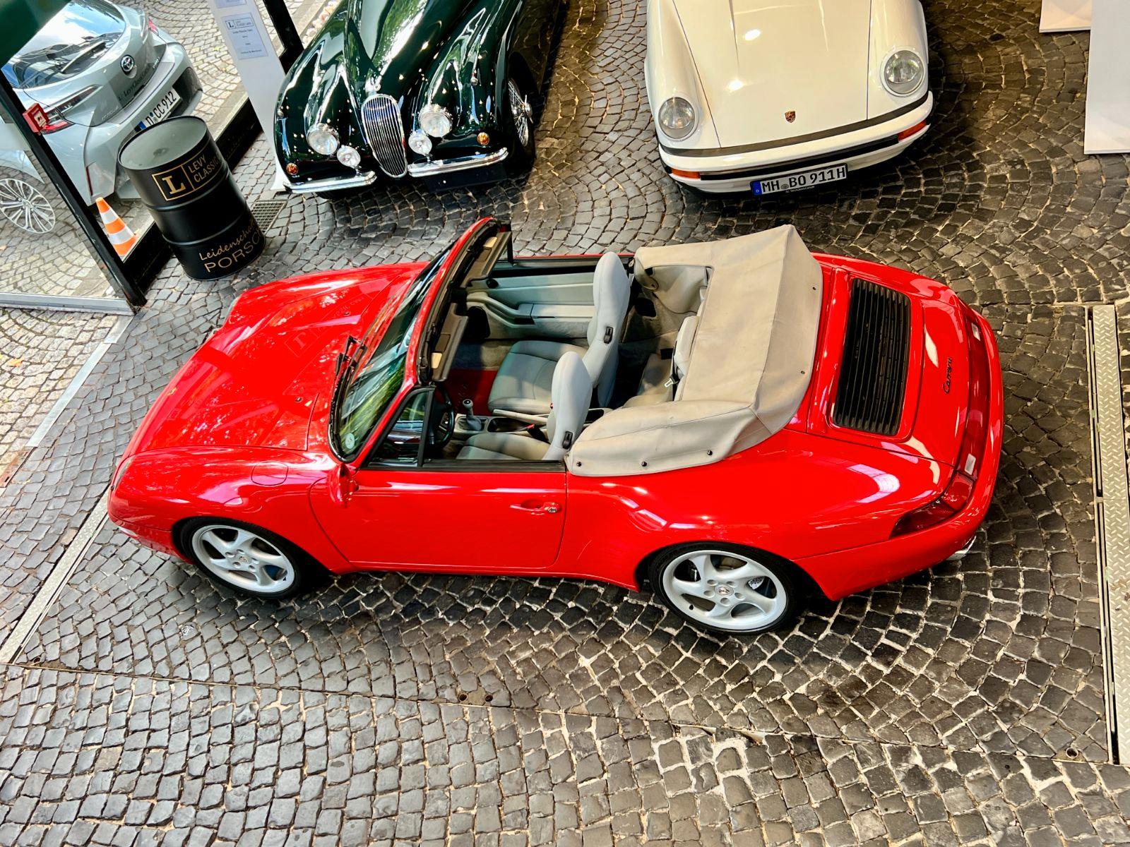 Porsche 993 911 Carrera 2 Cabrio Scheckheft
