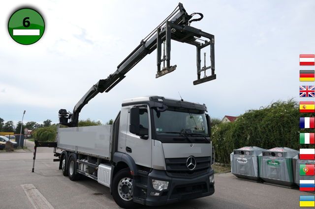 Mercedes-Benz Antos 2540 L KLIMA Palfinger-Kran PK15001L Lenka