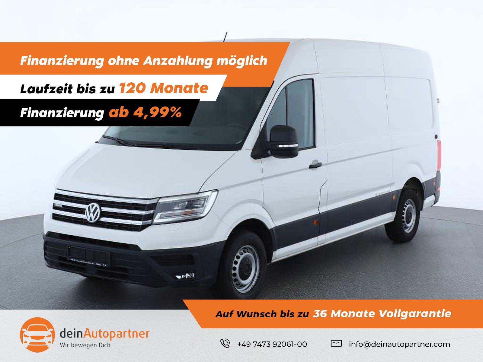 Volkswagen Crafter Kasten e- mittellang Hochdach LED Navi D