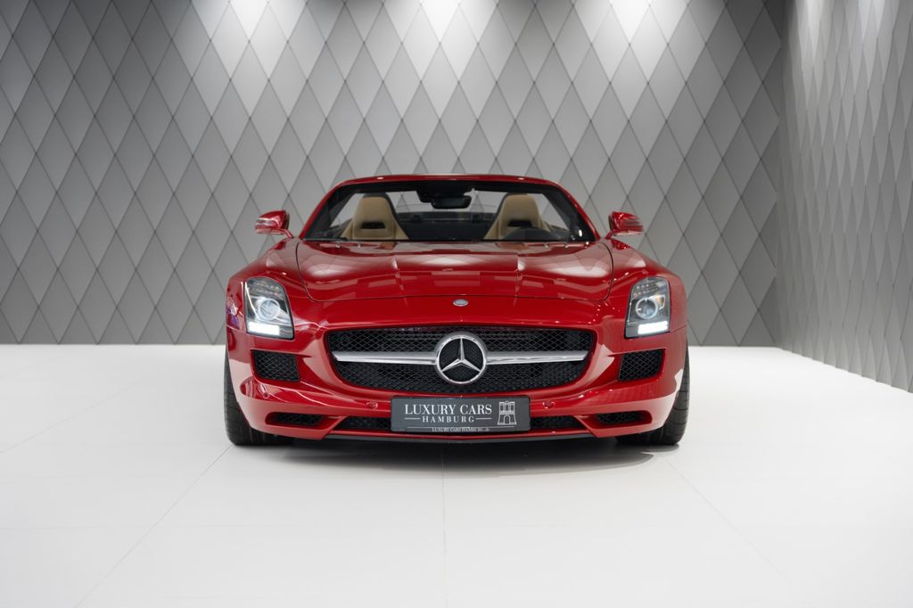 SLS AMG 6.2 V8 Roadster RED/BROWN CARBON - Bild 2