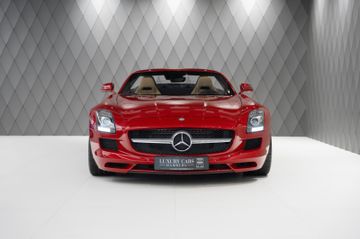 SLS AMG 6.2 V8 Roadster RED/BROWN CARBON