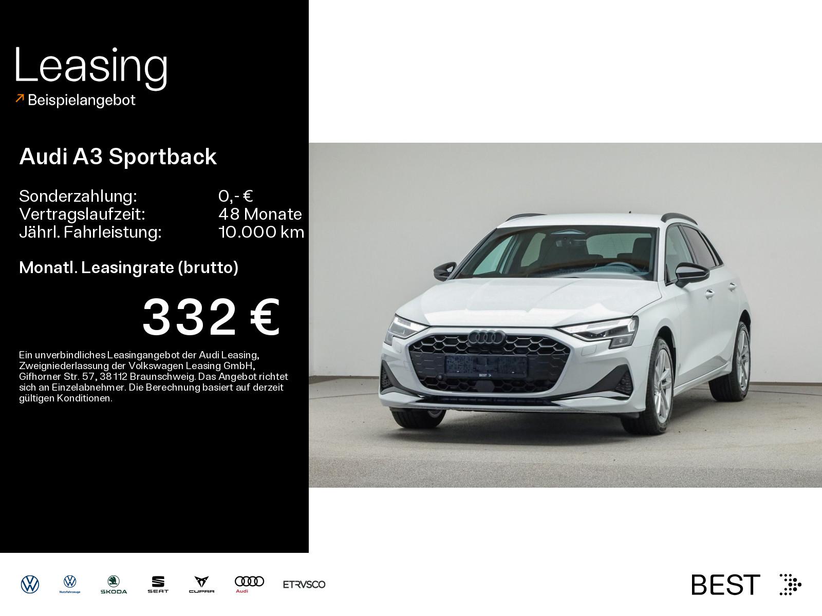 Audi A3 Sportback Advanced TDI LED*CARPLAY*INFOPAKET*