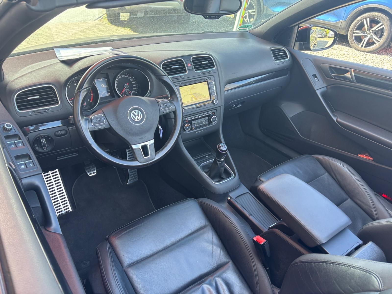 Volkswagen Golf VI Cabriolet=Leder-Xenon-Kamera-Navi-=